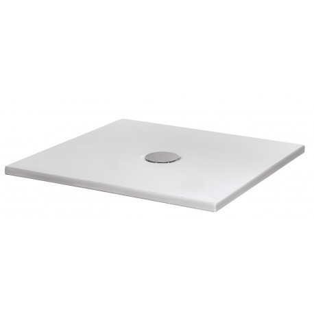 Piatto Doccia Solodue Azzurra 70x90 H 2 cm in Ceramica Bianco Opaco