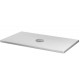 Piatto Doccia Solodue Azzurra 80x120 H 2 cm in Ceramica Bianco Opaco