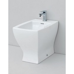 Bidet Jazz di Artceram Filomuro in ceramica bianco lucido