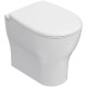 Sanitari Grace di Globo Vaso Senza Brida con Scarico Traslato  + Bidet Multi in ceramica bianco lucido