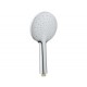 Doccetta Spoon 1 getto in abs cromato e bianco per flessibile