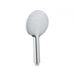 Doccetta Spoon 1 getto in abs cromato e bianco per flessibile