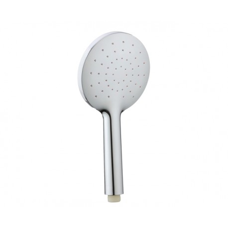 Doccetta Spoon 1 getto in abs cromato e bianco per flessibile