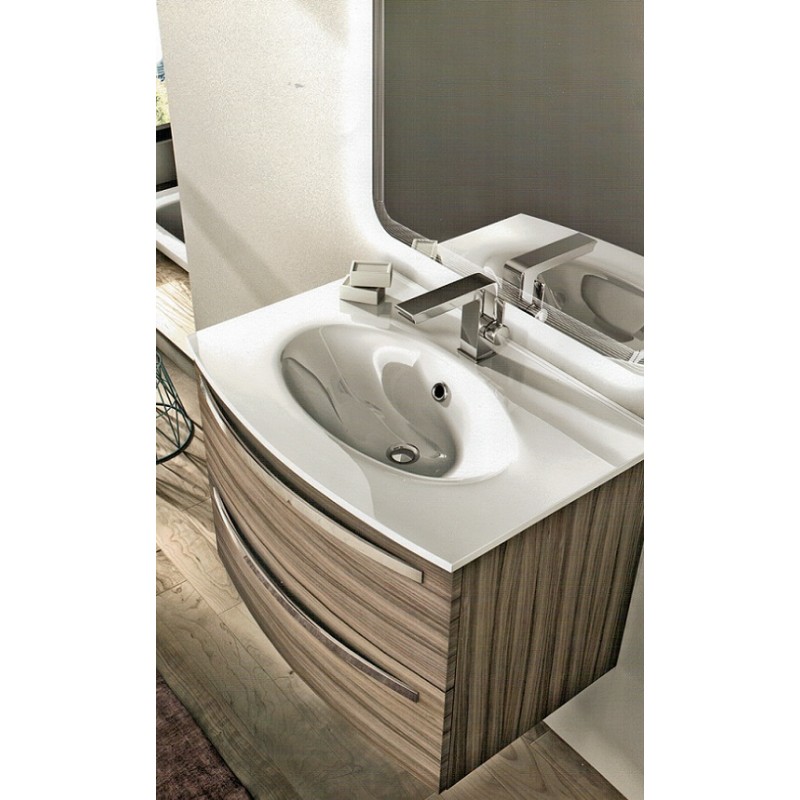 Baden haus mobile da bagno james sospeso 75 cm larice Mobili sospesi da bagno