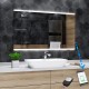 Su Misura Specchio da Bagno Filo Lucido Retroilluminate led con carica batteria cellulare + profumo ambiente art. spe07 