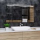 Su Misura Specchio Bagno Smart Filo Lucido Retroilluminante led ad accensione vocale tramite alexa o google assistant art.4425