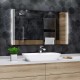 Su Misura Specchio Bagno Smart Filo Lucido Retroilluminante led ad accensione vocale tramite alexa o google assistant art.4431