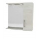 Mobile lavatoio Larghezza 45 x Profondità 50 cm rovere bianco completo di asse lavaggio + specchiera contenitore a 1 anta