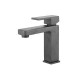 Miscelatori Lavabo + Bidet serie Black Quadro in ottone nero opaco