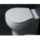 Sedile Wc Vera 55 con Chiusura Ammortizzata Azzurra 