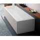 Vasca da bagno 70x170 cm con telaio + 2 pannelli modello calos 2.0 marca Novellini