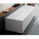 Vasca da bagno 70x170 cm con telaio + 2 pannelli modello calos 2.0 marca Novellini