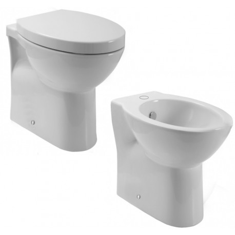 Vaso e Bidet Full 48 Azzurra