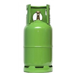 Bombola gas refrigerante ricarica per climatizzatori condizionatori R410A 10 KG. netto