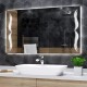 Su Misura Specchio Bagno Smart Filo Lucido Retroilluminante led ad accensione vocale tramite alexa o google assistant art.7422