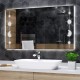 Su Misura Specchio Bagno Smart Filo Lucido Retroilluminante led ad accensione vocale tramite alexa o google assistant art.74