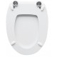 Sedile wc per Cesabo vaso Exel con cerniera passante