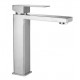 Miscelatori Lavabo + Bidet serie newton in acciaio inox aisi 304 finitura spazzolato con pilette e flessibili