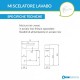 Miscelatori lavabo + bidet + gruppo vasca/doccia a colonna serie newton in acciaio inox aisi 304 finitura spazzolato