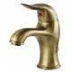 Miscelatore lavabo in ottone bronzato anticato Nice Serie Wilson stile retrò
