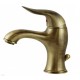 Miscelatore lavabo in ottone bronzato anticato Nice Serie Wilson stile retrò