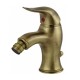 Coppia di miscelatori in ottone bronzato anticato lavabo + bidet Wilson di Nice