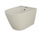 Bidet con fissaggio nascosto sospeso Feeling di Rak Ceramics  in ceramica beige opaco matt cod.RST07505A