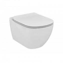 Sanitari Sospesi Ideal Standard Tesi Wc AQUABLADE® art. T3547 + Coprivaso Ultra Slim a Chiusura Soft-Close