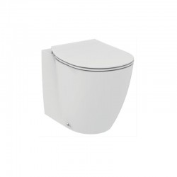 Wc Connect AQUABLADE® con Scarico Traslato art. E052501 Ideal Standard con Coprivaso Ultra Slim a chiusura soft-close