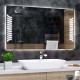 Su Misura Specchio Bagno Smart Filo Lucido Retroilluminante led ad accensione vocale tramite alexa o google assistant art.191