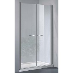 Box Doccia a Porta Saloon Cristallo 6 mm con Trattamento Anticalcare Altezza 190 cm art. OS173