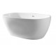 Vasca da bagno freestanding in acrilico 170x80 h60 mod. Lucrezia