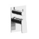 Composizione Doccia Fratelli Frattini Narciso con Soffione Quadro 25x25 cm + Miscelatore con Deviatore + Set Duplex