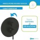 Miscelatori Lavabo Alto + Bidet + Incasso Doccia con Deviatore paffoni light exclusive edition in ottone rifinito nero opaco