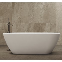 Vasca da bagno freestanding in acrilico 170x75 h 58 mod. Altea bianco lucido