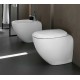 Vaso e Bidet Easy 02 Pozzi Ginori Rimfree con Sedile