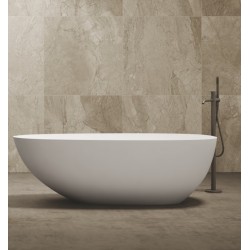 Vasca da bagno freestanding in acrilico 170x80 h 58 mod. Amaranta bianco lucido