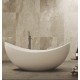 Vasca da bagno freestanding in acrilico 180x80 h 75 mod. Clivia