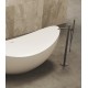 Vasca da bagno freestanding in acrilico 180x80 h 75 mod. Clivia