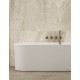 Vasca da bagno freestanding in acrilico 180x80 h 75 mod. Dalia bianco lucido