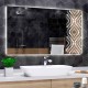 Su Misura Specchio Bagno Smart Filo Lucido Retroilluminante led ad accensione vocale tramite alexa o google assistant art.A29