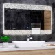 Su Misura Specchio da Bagno Filo Lucido Retroilluminante led 20W con pulsante touch integrato art. speA30