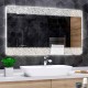 Su Misura Specchio Bagno Smart Filo Lucido Retroilluminante led ad accensione vocale tramite alexa o google assistant art.A30