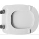 Sedile wc per Vincenti vaso Curva in colore bianco