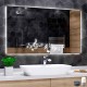 Su Misura Specchio Bagno Smart Filo Lucido Retroilluminante led ad accensione vocale tramite alexa o google assistant art.A32