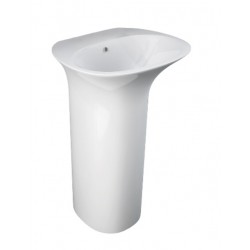 Lavabo autoportante free-standing 90h cm. modello sensation di Rak Ceramics Bianco Lucido art. SENFS5500AWHA