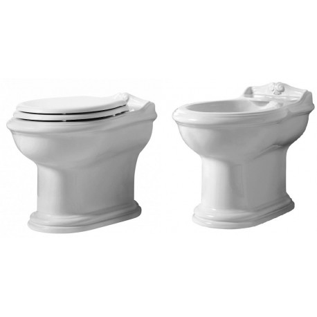 Vaso e Bidet Filomuro Jubilaeum Azzurra