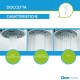 Cabina doccia multifunzione Media Glass A di Novellini cm 80x80 apertura porte scorrevoli