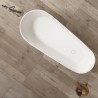 Vasca da bagno freestanding in solid Surface 70x170 h60 a libera installazione mod. New York