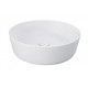 Lavabo tondo FEELING 42 cm Rak Ceramics bianco opaco profilo slim